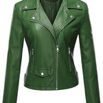 Ana - Chaqueta de Piel Resistente y Elegante