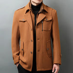 Continental Wool Blend Coat