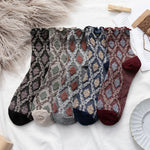 Winter Loose Breathable Cotton Ankle Socks