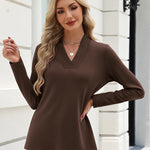 Zeagoo Solid Long Sleeves Casual Dressy T-Shirts (US Only)