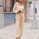 Zeagoo Women 2 Piece Linen Sets