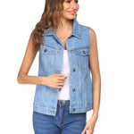 Zeagoo Women's Denim Vest Jean Vest