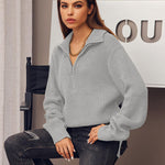 Zeagoo Long Sleeve Oversized Knit Sweater Tops