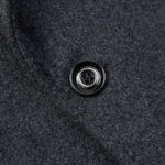 Detachable Scarf Notch Lapel Wool Overcoat