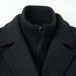 Double Breasted Wool Overcoat