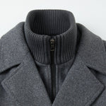 Double Breasted Wool Overcoat