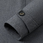 Double Breasted Wool Overcoat