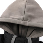 2 In 1 Contrast Hooded Puffer Coat