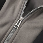 2 In 1 Contrast Hooded Puffer Coat