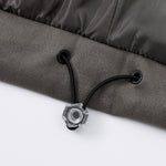 2 In 1 Contrast Hooded Puffer Coat
