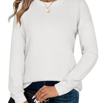 Zeagoo Sweaters for Women Fall Outfits Long Sleeve Knit Pullover Tops
