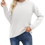 Zeagoo Sweaters for Women Fall Outfits Long Sleeve Knit Pullover Tops
