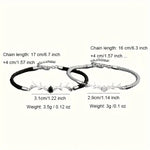 Deer Horn Heart Bracelet with Zircon