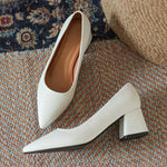 Orlena Leather Heels