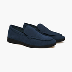 Premium Suede Loafers - Black Soles