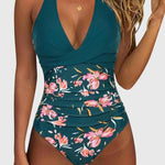 Florencia - Bañador Elegante para Mujer con Escote en V