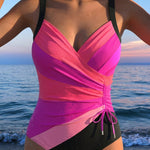 Marta - Bañador Elegante con Estampado Colorido