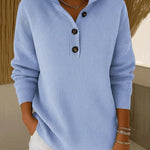 Amparo - Jersey Polo con Cuello de Pico