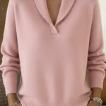 Encarna - Jersey con Cuello de Pico