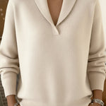 Encarna - Jersey con Cuello de Pico