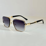 Milan Aviator Square Sunglasses