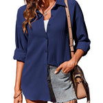 Zeagoo Long Sleeve Blouses Casual Tops