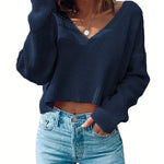 Zeagoo Women Long Sleeve Tops Waffle Knit Shirts