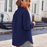 Zeagoo Long Sleeve Blouses Casual Tops