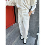 Stage Party Rhinestone Straight-leg Trousers