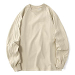 Loose Washed Crew Neck Casual Sweatshirt