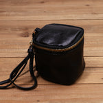 Retro Leather Square Coin Purse