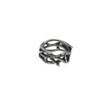 Vintage Dark Vine Thorns Ring