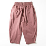 Women's Casual Lightweight Cropped Wide-leg Pants