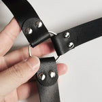 Thigh Restraint Leather Waist Chain Strap
