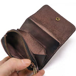 Retro Card Holder Coin Purse Mini Wallet
