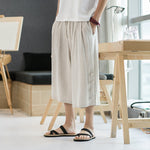 Button Loose Casual Harem Pants