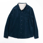Fine-striped Pure Cotton Corduroy Shirt