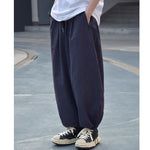 Loose-fitting Straight-leg Cropped Trousers