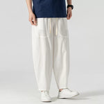 Loose-fitting Retro Lantern Pants