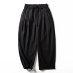 Loose Draped Wide-leg Pants