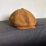 Japanese Retro Corduroy Beret