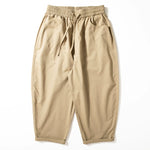 Women's Casual Lightweight Cropped Wide-leg Pants