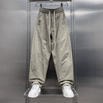 Loose-fitting Breathable Mesh Scimitar Casual Pants