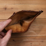 Retro Handmade Leather Wallet Multi Card Slots Wallet