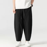 Loose-fitting Retro Lantern Pants