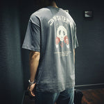 Panda Print Cotton Short Sleeve T-Shirt