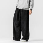 Corduroy Loose Straight Wide-leg Pants