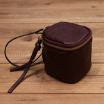 Retro Leather Square Coin Purse