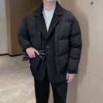Winter Fake Two-piece Cotton Coat