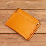 Ultra-thin Mini Leather Coin Purse Card Holder